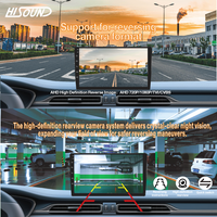 Lecteur multimédia DVD de voiture Android Hisound 7 pouces 32 Go WiFi GPS Carplay Android Auto Radio de voiture universelle BT Stéréo