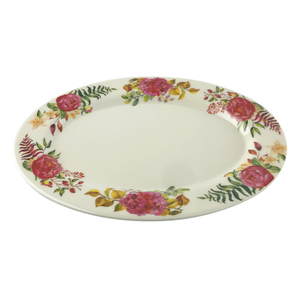 Sebest bán buôn Tùy chỉnh không thể phá vỡ dùng một lần melamine tấm hình bầu dục 8/10/12 inch dùng một lần hình bầu dục món ăn trong tùy chỉnh kích cỡ - Product Image 2