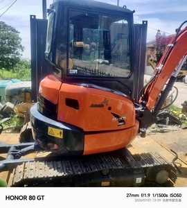 Mini-excavatrice d'occasion Kubota 3,5 tonnes JAPON, excavatrice sur chenilles Kubota U35 à bas prix avec accessoire de préhension - Product Image 4