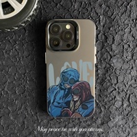 Coque de téléphone IMD Laser CP Company anti-chute et antichoc, style Ins, peinte par pulvérisation pour iPhone 17 16 15 14 Pro Max