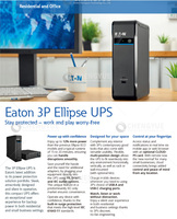 UPS de Escritorio Eaton 3P Ellipse, Montable en Múltiples Posiciones, Cumple con la Norma IEC 61643-11 sobre Sobretensiones, Compatible con el Software Eaton UPS Companion