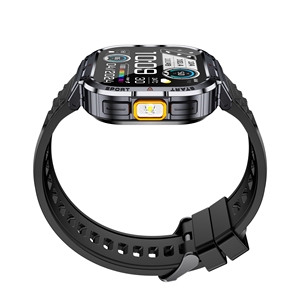 Linterna para Exteriores DF HW011 con Batería de 400 mAh, Resistente al Agua, Asistente IA, Llamadas por BT, Pantalla HD Grande de 2.02 Pulgadas, Reloj Inteligente NX23 para Hombre - Product Image 5