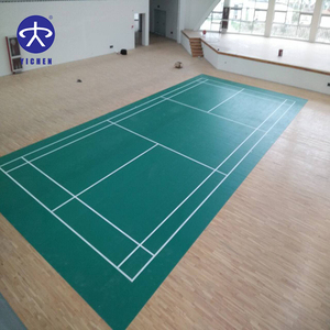 Suelo Deportivo de Vinilo PVC de 4.5 mm para Bádminton con Patrón de Lichi - Product Image 5