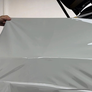 Film Vinyle Wrapmaster 1,52*17m Gris Agate PET Super Brillant Anti-UV et Anti-Rayures pour Décoration Automobile en PVC – Vente en Gros - Product Image 6