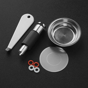 Outil de retrait du filtre à café en acier inoxydable DeLonghi, compatible avec les machines DeLonghi - Product Image 1