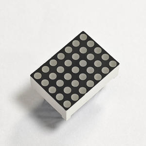 5x7 светодиодный точечный матричный дисплей белый свет 1,9 мм круглый пиксель для Информационной панели - Product Image 5