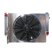 Radiateur de réservoir d'eau entièrement en aluminium avec cache-ventilateur pour BMW 320i 323Ci 323i 323is 323ti 325i 325is 328i 328is M3 Z3 1992-2001