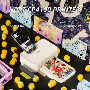 Máy in ảnh tức thì CP4100 4x6 300DPI không dây di động cho <span class=keywords><strong>iPhone</strong></span> Android, quà tặng gia đình - Product Image 2