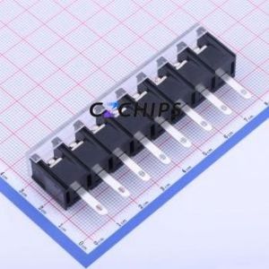KF48H-9.5-8P Barrier Terminal Block Through hole Component (THT),P=9.5mm Connector With Cover Plate 9.5mm 1x8P Straight Pin - Product Image 2