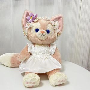 ชุดตุ๊กตา30ซม. ที่คาดผมดอกไม้พลาสติกและชุดแต่งงานเปลี่ยนตุ๊กตาหมีคู่สำหรับงานแต่งงานงานปาร์ตี้ตุ๊กตา - Product Image 3