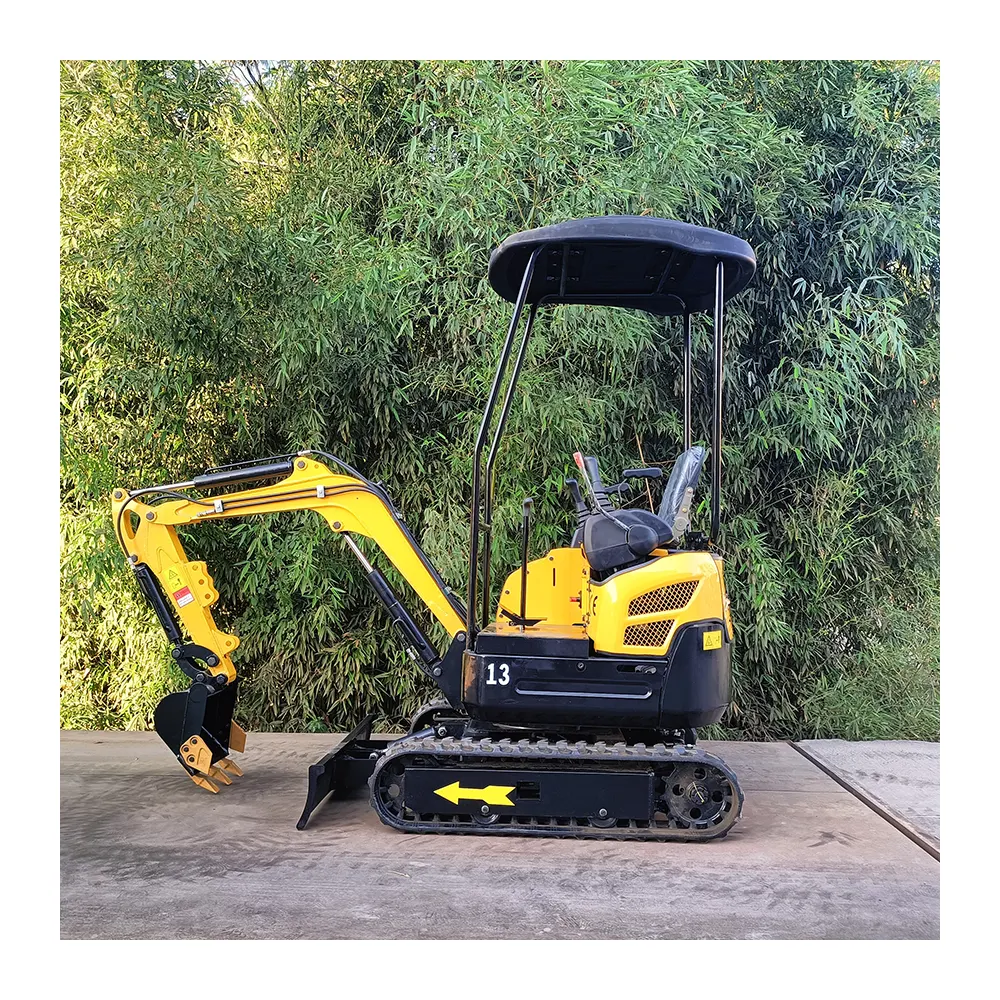 ¡Envío gratuito! EPA/EURO 5 mini excavadora China 2ton 1ton 1,7 Ton cabina de excavadora mini excavadora para la venta