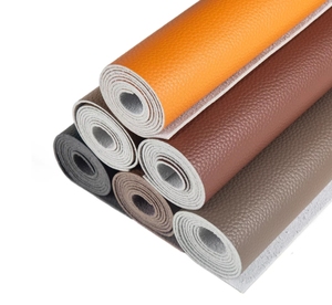 Tela <span class=keywords><strong>de</strong></span> Cuero Sintético con Textura <span class=keywords><strong>de</strong></span> Lichi Engrosada, Cuero Artificial <span class=keywords><strong>de</strong></span> PU Impermeable y Resistente al Desgaste para Tapicería <span class=keywords><strong>de</strong></span> Sofás y Asientos <span class=keywords><strong>de</strong></span> Coche - Product Image 4