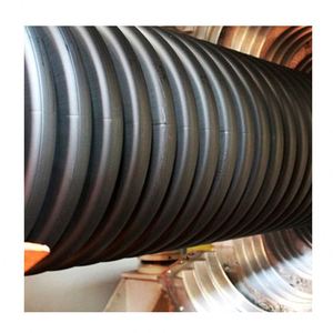 Tuyau ondulé à double paroi en PEHD <span class=keywords><strong>Dn</strong></span> 300mm 400mm SN4 SN8 Tuyau de drainage ondulé à double paroi / Tubes en PEHD - Product Image 4