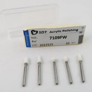 Fresa Dentale 7109FW FG di Alta Qualità, Pietra Bianca, per Lucidatura Compositi, Vendita Calda, Accessorio con Frese Diamantate - Product Image 2
