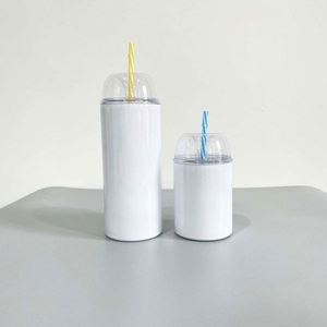 Snow Globe Tumbler 12oz 24oz Dome Lid Blank Sublimation DIY Craft with Straw for <b>Kids</b> Projects - Product Image 1