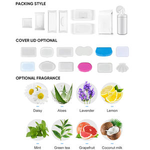 Lingettes humides mini plus complètes <span class=keywords><strong>sans</strong></span> <span class=keywords><strong>alcool</strong></span> ni parfum, logo personnalisé pour bébé - Product Image 5