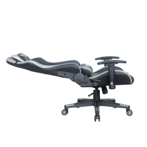 Silla de Juego Ergonómica Giratoria de Piel Sintética, Altura Ajustable, Respaldo Alto, Estilo Racing, Moderna, Modelo 5939, de Lujo - Product Image 3