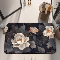 Tapis de bain en terre de diatomées antidérapant, doux et super absorbant, tapis de bain en diatomite, barrière anti-saleté, séchage rapide, porte ou cuisine