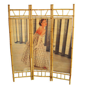 Écran décoratif en bois, <span class=keywords><strong>cloison</strong></span> en bambou, <span class=keywords><strong>panneau</strong></span> d'écran en bois - Product Image 2