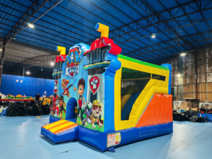 Castillo Inflable Combinado con Tobogán y Zona <span class=keywords><strong>de</strong></span> Brincos <span class=keywords><strong>de</strong></span> PVC Ecológico <span class=keywords><strong>de</strong></span> Grado Comercial, Diseño <span class=keywords><strong>de</strong></span> Patrulla Canina, para Niños <span class=keywords><strong>de</strong></span> 36 Meses - Product Image 4
