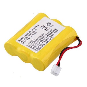 ก้อนแบตเตอรี่แบบชาร์จไฟได้7.2V Ni-Cd AA 700mAh NiCd 1.2V 2.4V 3.6V 4.8V 9.6V - Product Image 4
