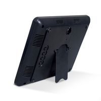 Termómetro Digital RONGCE LX965-A con Sonda Integrada, Sensor PM2.5, Monitor de Calidad del Aire Multifunción, Alimentación USB, -40°C a 80°C, con Reloj