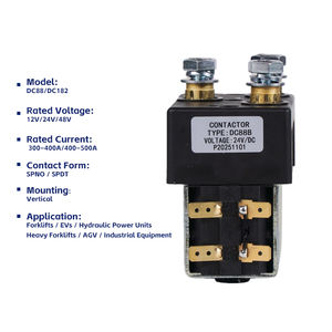 Kit de Controlador de Montacargas Eléctrico para Reemplazo del Sistema de Accionamiento de Montacargas con Controlador de Motor de CC, Conjunto de Contactor y Acelerador - Product Image 4