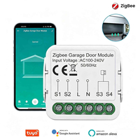 Nouveau module d'interrupteur intelligent Tuya Zigbee pour ouvre-porte de garage, télécommande via application, contrôleur de disjoncteur et ouvre-portail