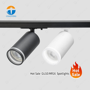 Trong nhà LED Tracklight chiếu sáng nhà sản xuất Trần dễ dàng để thay thế MR16 GU10 đèn bóng đèn tuyến tính có thể điều chỉnh Led tại chỗ theo dõi lịch thi đấu - Product Image 1