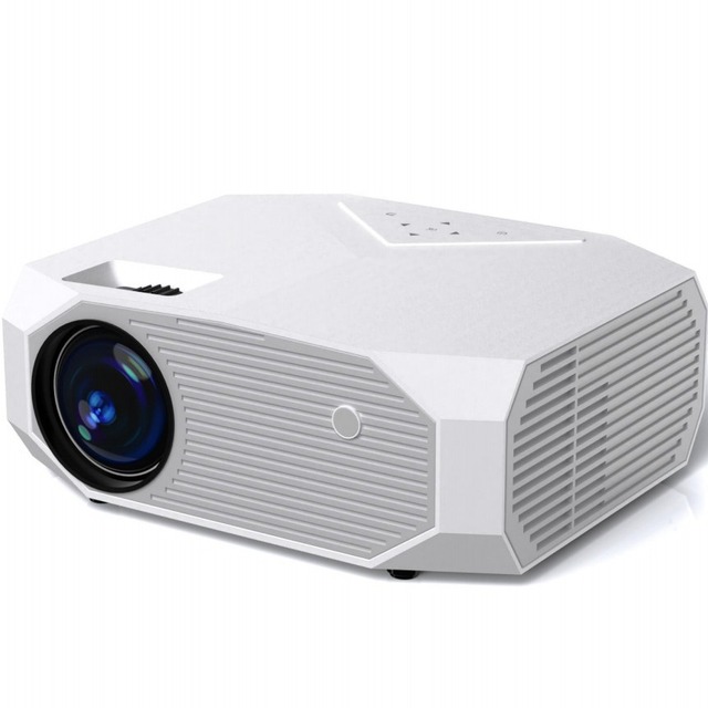 Mini 5G Smart LED Projector HD 1080P Wireless Phone Connectivity Android 9 5000 4K Same Screen Portable 300 Lumens for Home Use