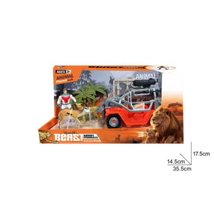 Modelos <span class=keywords><strong>de</strong></span> Animales, Juguete <span class=keywords><strong>de</strong></span> Guepardo, León, Cría <span class=keywords><strong>de</strong></span> Antílope, Accesorios para Escenas <span class=keywords><strong>de</strong></span> la Selva, Juego <span class=keywords><strong>de</strong></span> Rescate <span class=keywords><strong>de</strong></span> Animales Salvajes para Niños con Vehículo <span class=keywords><strong>de</strong></span> Rescate - Product Image 4