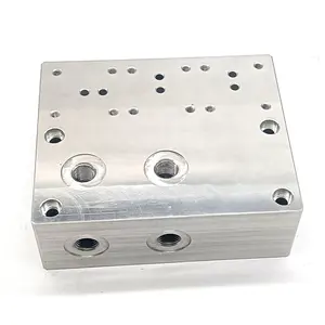 OEM, venta al por mayor, mecanizado personalizado, piezas de torneado, piezas de aluminio, placa base de acero inoxidable CNC de alta precisión