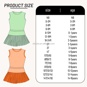 Vestito da Yoga Senza Maniche per Ragazze con <span class=keywords><strong>Gonna</strong></span> in <span class=keywords><strong>Tulle</strong></span> e Pantaloncini Interni, Certificato CPC, OEM ODM, Basso MOQ - Product Image 5