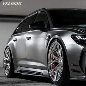 Jantes forgées personnalisées VLC 17 18 19 20 21 22 24 pouces 5x108 5x112 5x114.3 5x120 chromées pour voitures particulières Audi A4 S4 RS4 B8 - Product Image 3