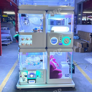 Vòng loạt Mini Claw máy thương mại <span class=keywords><strong>gashapon</strong></span> viên nang Máy bán hàng tự động, hộp mù ngẫu nhiên, bảo hành 1 năm, phiên bản tiếng Anh - Product Image 1