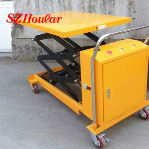 Nền tảng nâng di động Scissor Lift bảng 500kgs 2m thang máy nền tảng di động nâng lên DPS500-2M - Product Image 3