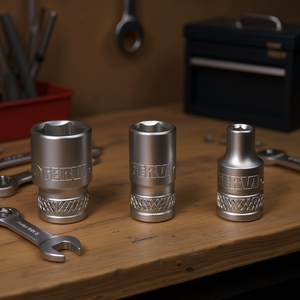 ชุดประแจกระบอกหกเหลี่ยมชุดปกติ3ชิ้นชุดเหล็กโครเมียมวานาเดียม - Product Image 3