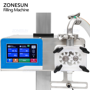 เครื่องบรรจุของเหลวข้นแบบตั้งโต๊ะอัตโนมัติ ZONESUN ZS-DTFP3 พร้อมปั๊มเกียร์โรตารี่ไฟฟ้า สำหรับบรรจุขวดน้ำผึ้ง ซอส ครีม และของเหลวข้นหนืดอื่นๆ - Product Image 3