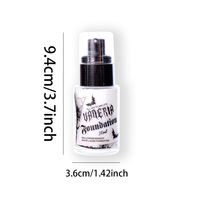 Fond de teint liquide blanc professionnel imperméable à l'eau peinture visage couverture complète fond de teint blanc marque privée pour Halloween Goth