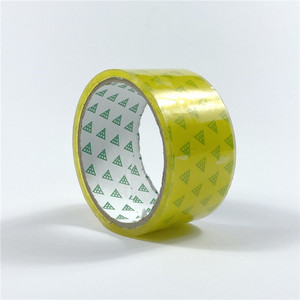 Bán buôn Nền Kinh Tế cấp tùy chỉnh stocklot <span class=keywords><strong>Bopp</strong></span> dính đóng gói Băng duy nhất hai mặt nước kích hoạt keo Acrylic - Product Image 3