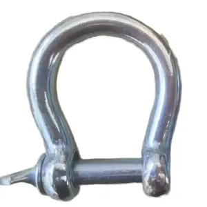 Commercial Grade U.S. Type Screw Pin Anchor Shackles Galvanized Carbon Steel For Mining And Heavy Industry Applications