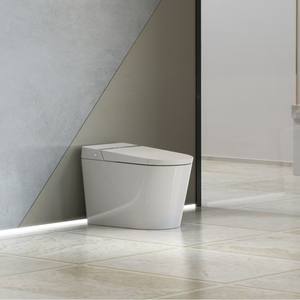 Inodoro Inteligente Chaozhou ET612, Montado en el Suelo, Descarga por Sifón, Funcionamiento Automático, Calentamiento Instantáneo Integrado - Product Image 3