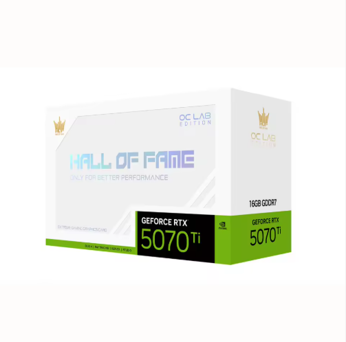 GALAX RTX 5070 Ti HOF OC LAB Deluxe 16GB Desktop Fan MXM Graphics Card New for Gaming 5060-5090D