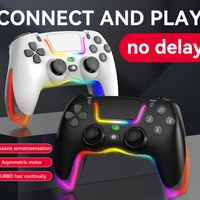 Manette de jeu sans fil HYT D4 pour PC/tablettes/ // Volant de jeu, bouton turbo, moteur de vibration, prise casque