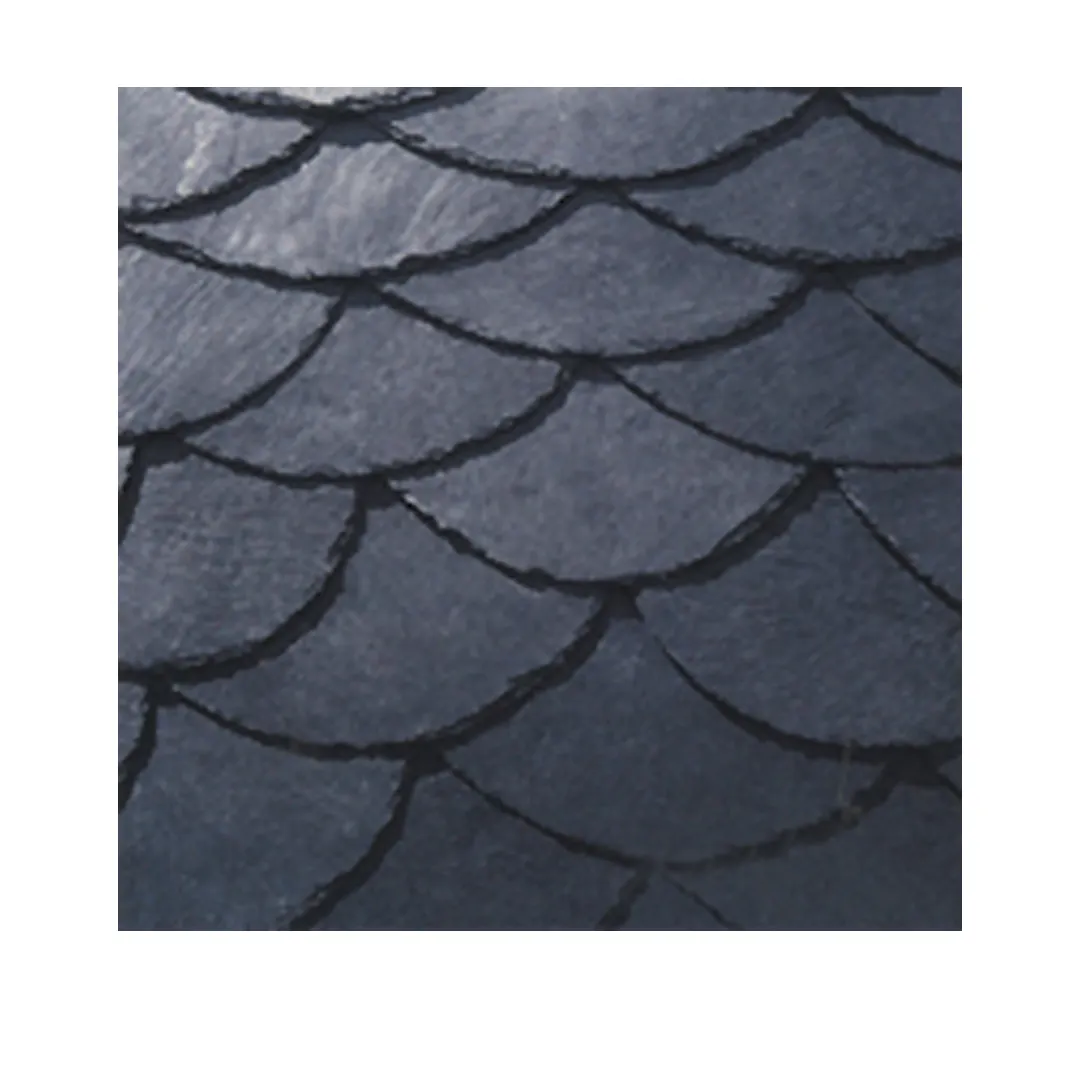 Black and Gray Outdoor Natural Stone Split Slate Roof Tiles Black Slate Strips Tiles Roofing Slate