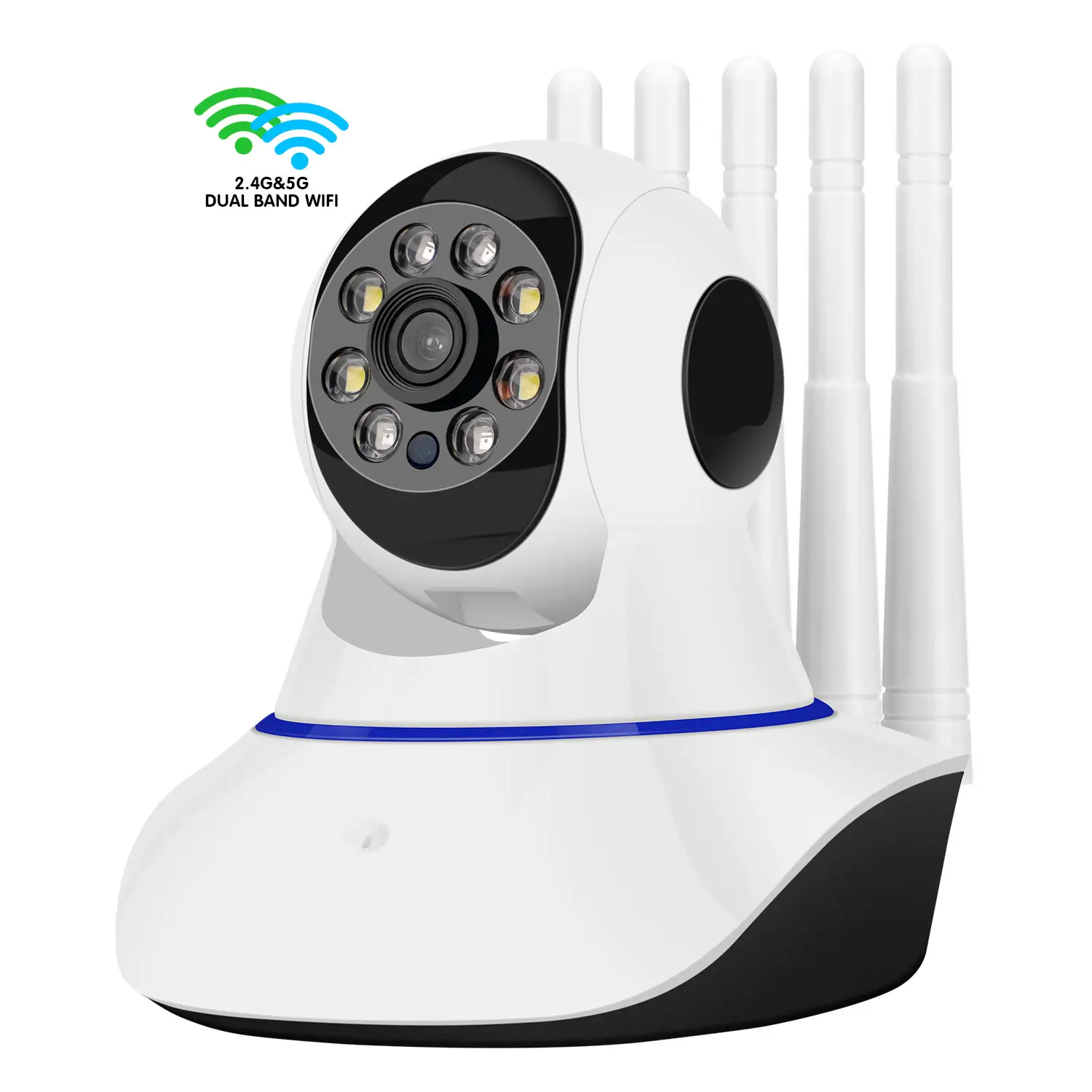 Caméra ip de Surveillance intelligente ptz ip wifi hd 720p/1080p, dispositif de sécurité domestique sans fil, babyphone vidéo, avec ia, 360 °