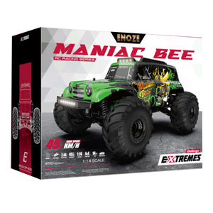 Coche RC <span class=keywords><strong>Monster</strong></span> <span class=keywords><strong>Truck</strong></span> <span class=keywords><strong>Bigfoot</strong></span> 4WD de Alta Velocidad a Escala 1:14, Juguete de Nivel Experto con Control Remoto y Cable USB para Aventuras Todoterreno - Product Image 6