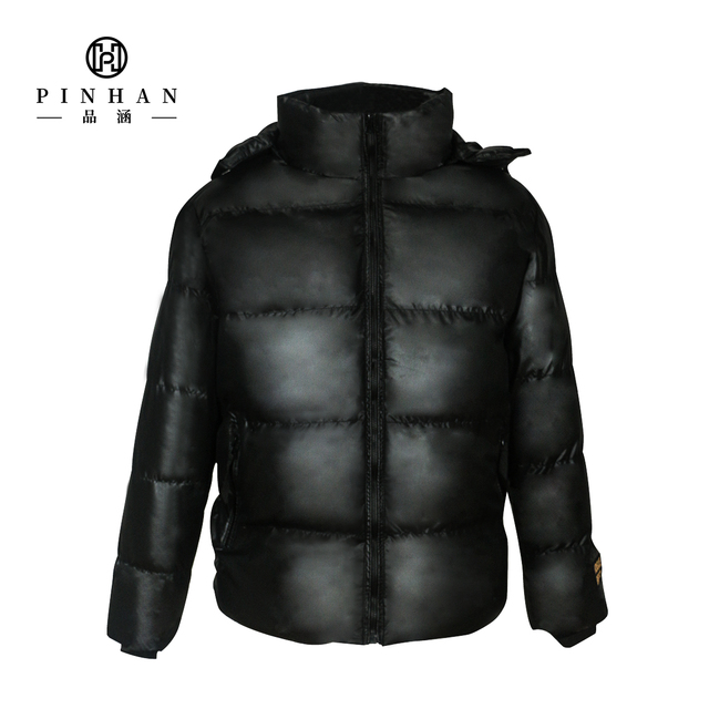 2024 New Fashion Design Men's Down Coat Casual Winter Jacket Custom Logo Wond Breaker Warm Thermal Insulated Bubble Jackets