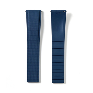 <span class=keywords><strong>Bracelet</strong></span> de <span class=keywords><strong>montre</strong></span> en caoutchouc fluoré vert de luxe pour <span class=keywords><strong>homme</strong></span> de 20 mm, respirant, remplacement universel, <span class=keywords><strong>bracelet</strong></span> en caoutchouc FKM, <span class=keywords><strong>boucle</strong></span> en acier inoxydable, déployant - Product Image 3