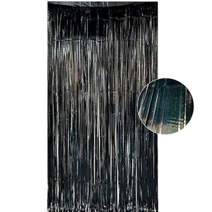 Rideaux à franges métalliques en feuille d'aluminium pas chers pour décorations de fête d'anniversaire, du Nouvel An, de mariage et de photos - Product Image 2